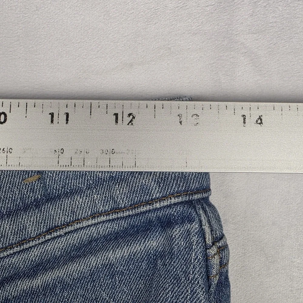 Madewell Jeans Womens Size 26P Petite 90s Straight Jean High Rise Blue Denim - Picture 9 of 11